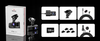 REDTIGER 4K Dashcam Voor Achter Touchscreen GPS WiFi 128GB — miniatuur 11