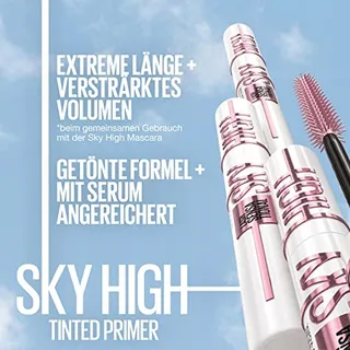 MAYBELLINE Sky High Wimperprimer Mascara Basis 7,7ml Zwart — miniatuur 2