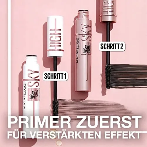 MAYBELLINE Sky High Wimperprimer Mascara Basis 7,7ml Zwart — foto 4