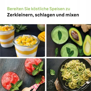 BRAUN MultiQuick 7 MQ7045X Staafmixer 1000W Accessoireset RVS — miniatuur 4