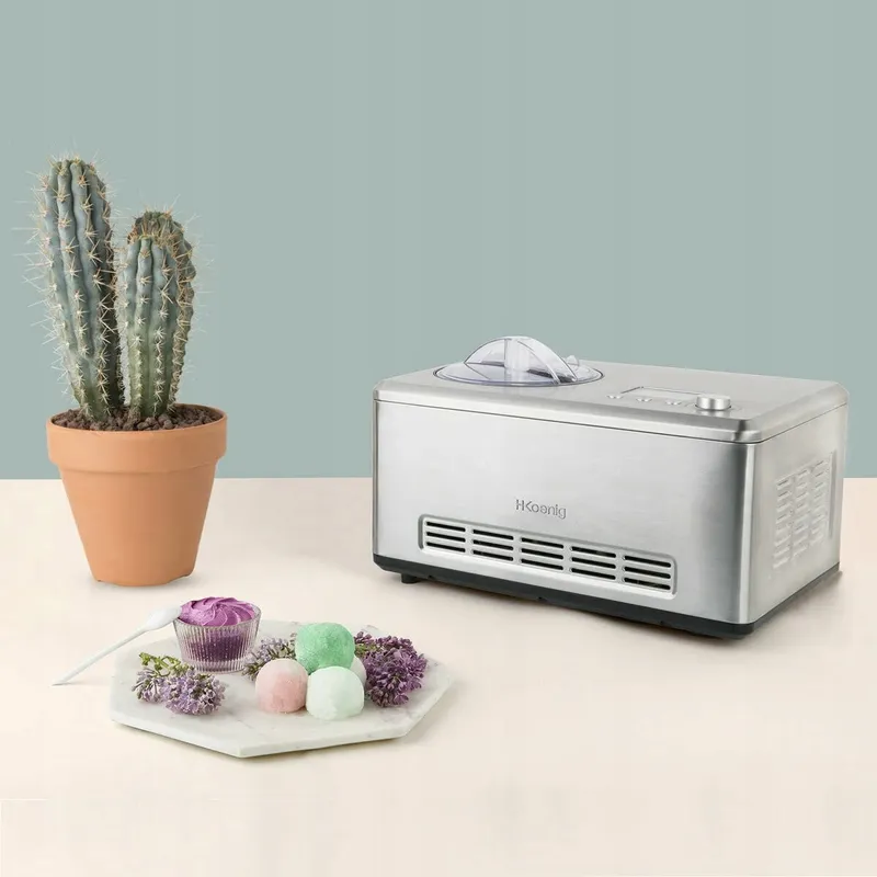 HKOENIG IJsmachine 2L 180W RVS Snelle Bereiding — foto 4