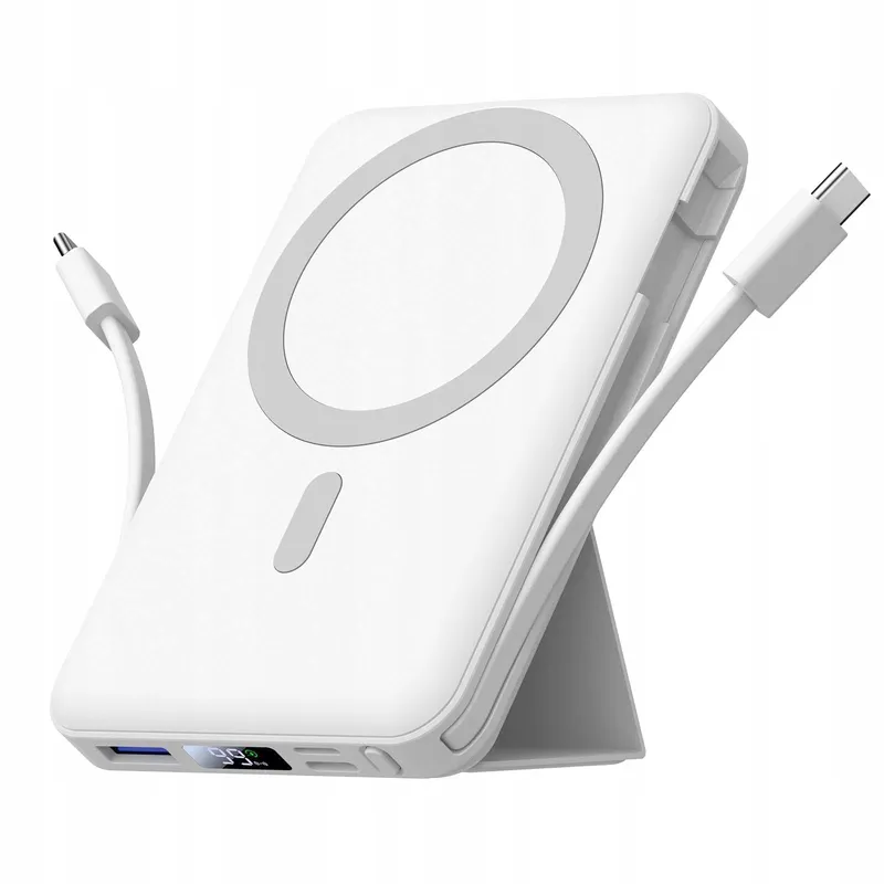 AZMUTH 10000mAh Magnetische Draadloze Powerbank iPhone 16/15/14/13 — foto 1