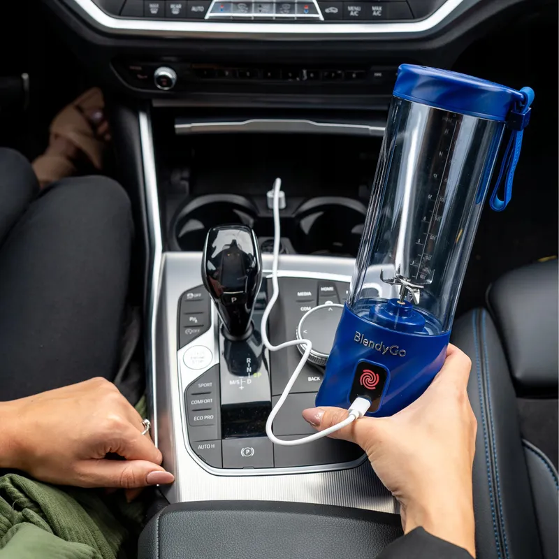 BLENDYGO 3 Mini Draagbare Smoothieblender USB-C 550ml BPA-Vrij Roze — foto 6