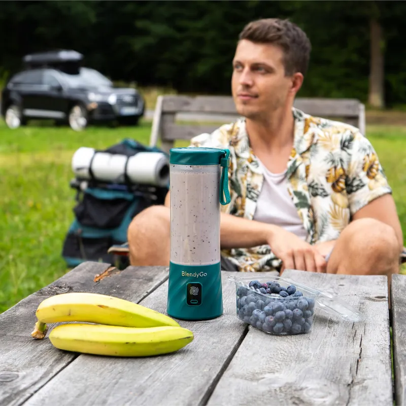 BLENDYGO 3 Mini Draagbare Smoothieblender USB-C 550ml BPA-Vrij Roze — foto 5