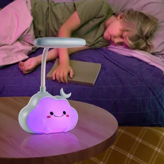 WETRY LED Nachtlampje Kinderen Wolk Multikleur voor Voeding — miniatuur 7