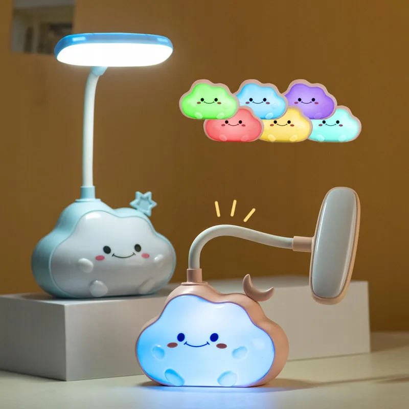 WETRY LED Nachtlampje Kinderen Wolk Multikleur voor Voeding — foto 3