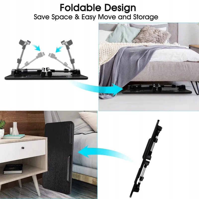 AIROPEN Laptoptafel Voor Bed Verstelbaar Koelventilator Lade — foto 6