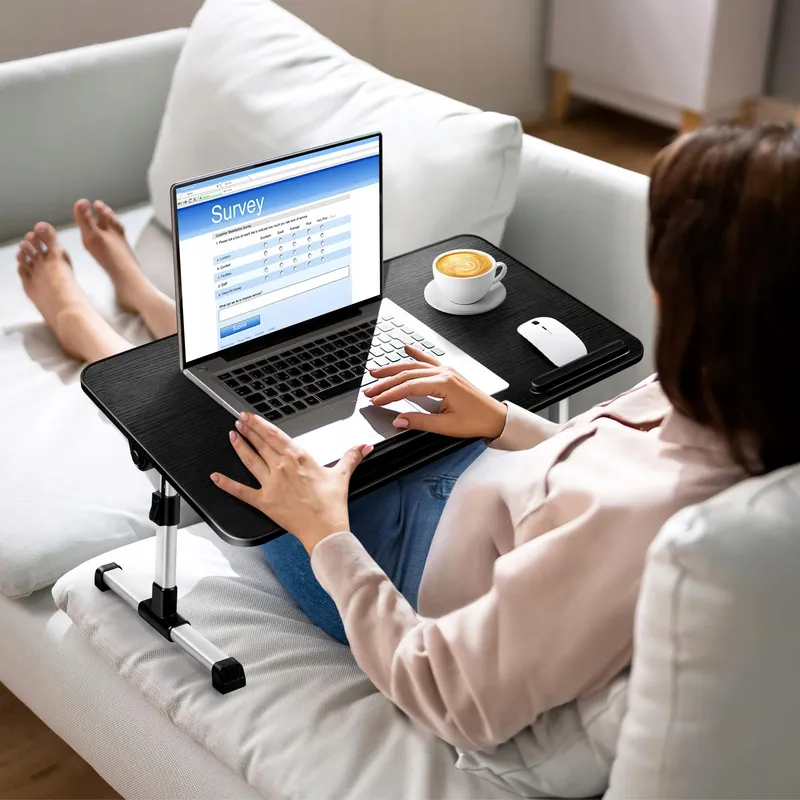 AIROPEN Laptoptafel Voor Bed Verstelbaar Koelventilator Lade — foto 7