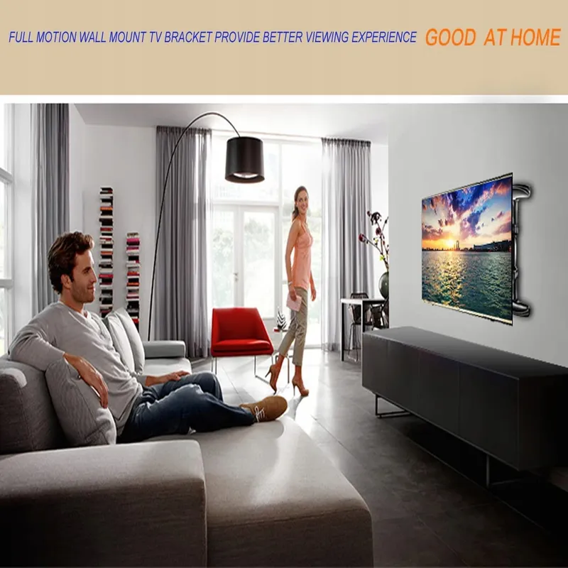 FORGING MOUNT TV Wandbeugel Lang Bereik 32-75 Inch 180° Draaibaar — foto 9
