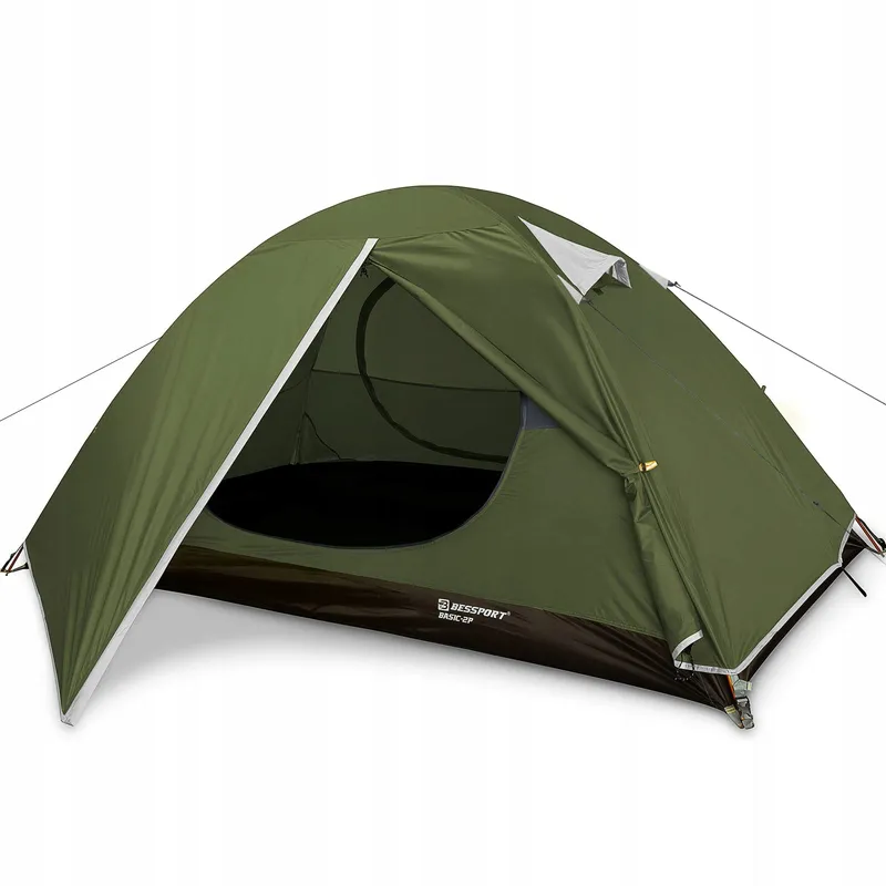 BESSPORT Tent 2 Personen Lichtgewicht Waterdicht Camping — foto 1
