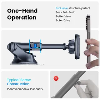 APPS2CAR Magnetische Universele Autohouder voor Telefoon — miniatuur 6