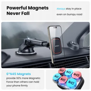 APPS2CAR Magnetische Universele Autohouder voor Telefoon — miniatuur 3