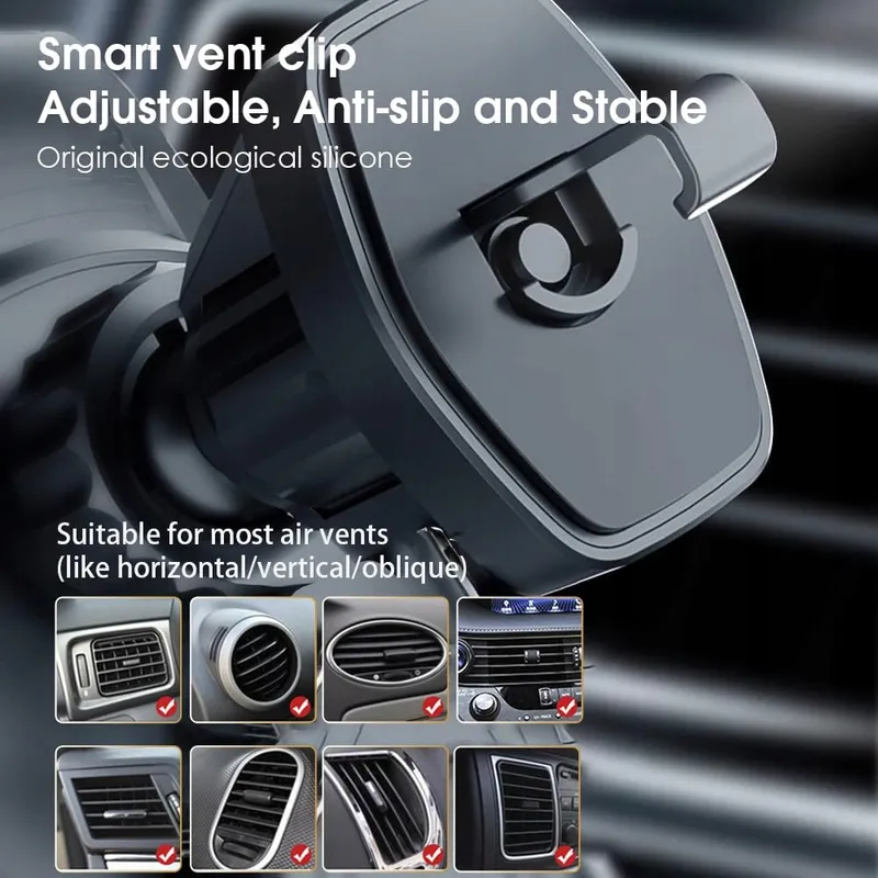 AMAZEFAN Draadloze Autolader 15W Qi voor iPhone Samsung Huawei — foto 6