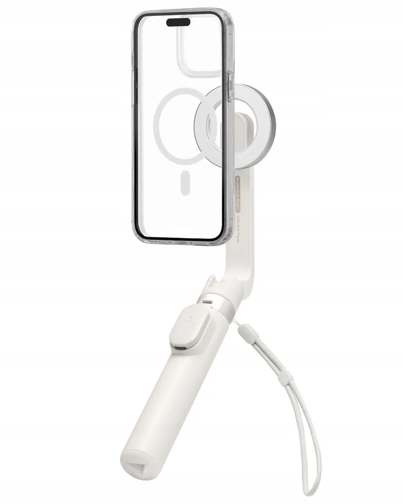 SPIGEN MagSafe Selfie Stick Bluetooth iPhone 16 15 Samsung S24 S23 — foto 4