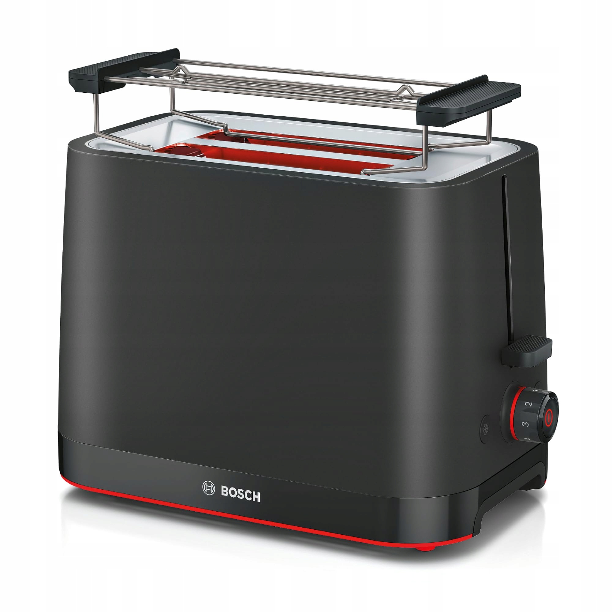 BOSCH MyMoment Compacte Broodrooster TAT3M123 800W Zwart Ontdooien