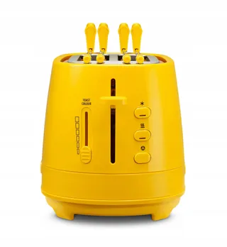 DE LONGHI CTLAP2203 Broodrooster met Tang 550W Geel — miniatuur 1