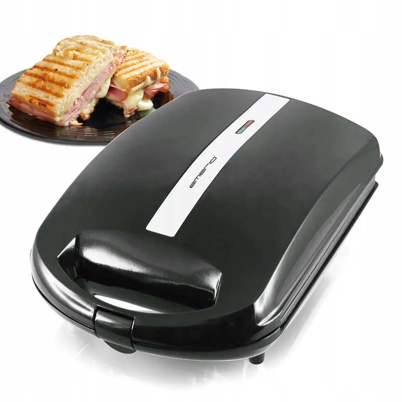 EMERIO XXL Sandwichmaker 4 Vormen Voor het Hele Gezin 1300W BPA-vrij — foto 4