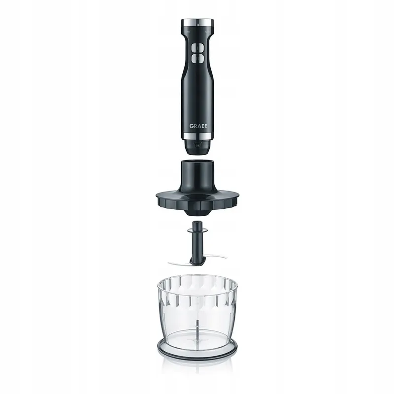 GRAEF HB502 Staafmixer 800W Ergonomisch Zwart — foto 3