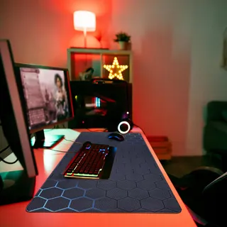 NIVIY Gaming Muismat 1200x600mm Waterdicht Antislip — miniatuur 2
