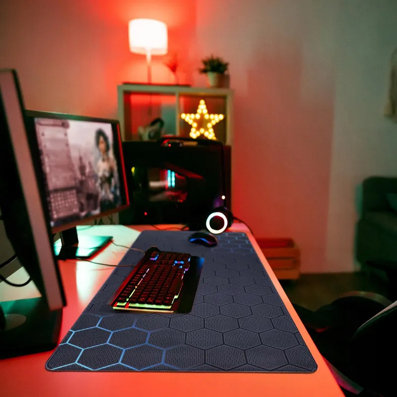NIVIY Gaming Muismat 1200x600mm Waterdicht Antislip — foto 2