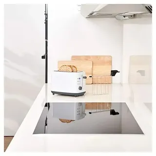BLACK+DECKER Broodrooster 820W 2 Sleuven 7 Standen Wit — miniatuur 13