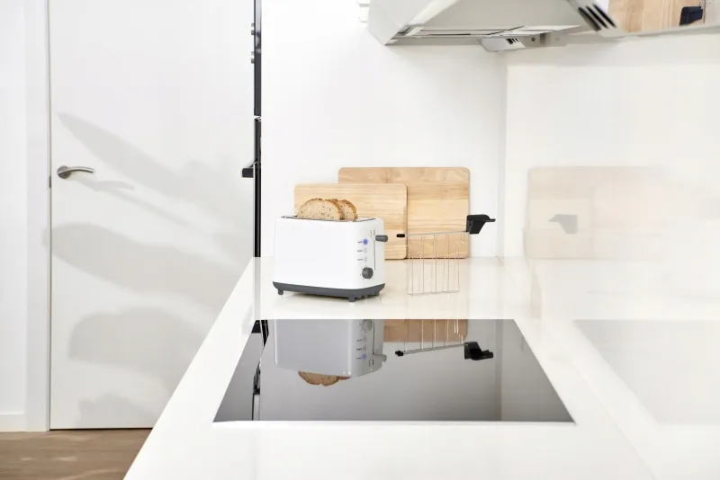 BLACK+DECKER Broodrooster 820W 2 Sleuven 7 Standen Wit — foto 11