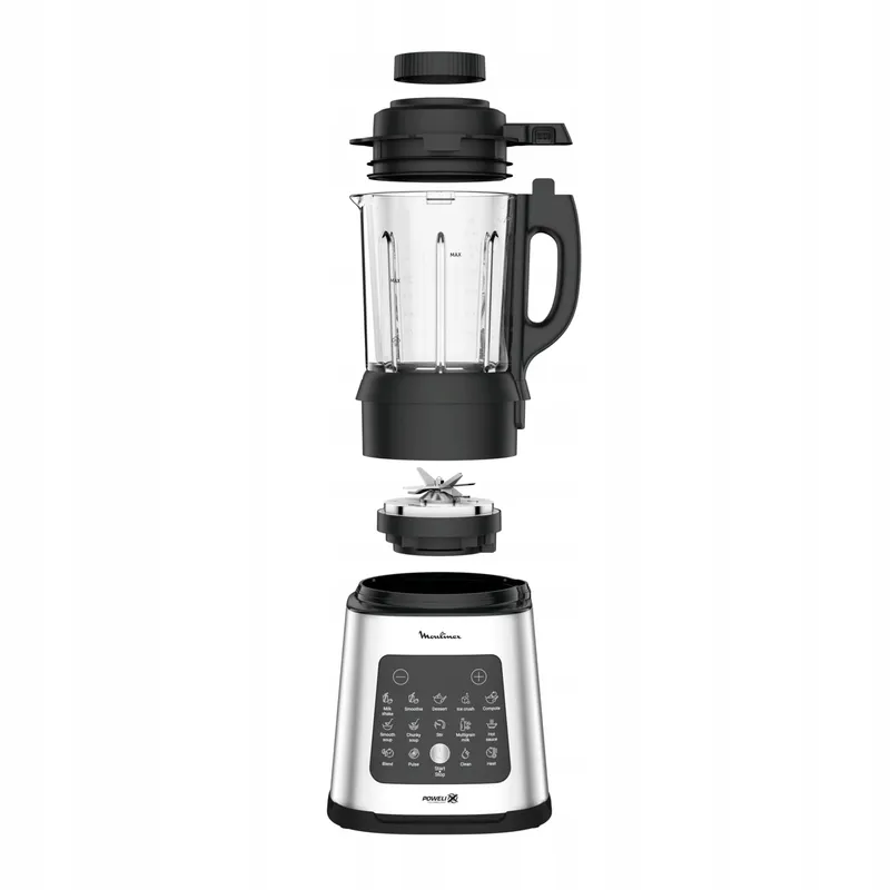 MOULINEX PerfectMix Cook Blender 1400W 10 Programma's 2L Touchscreen — foto 13