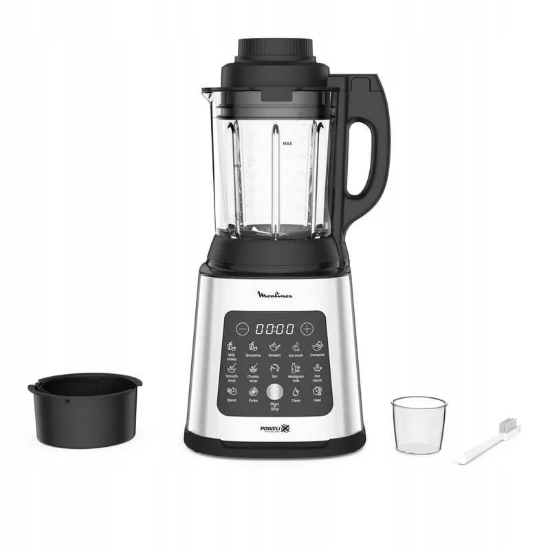 MOULINEX PerfectMix Cook Blender 1400W 10 Programma's 2L Touchscreen — foto 9