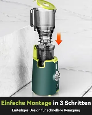 LINKCHEF Slow Juicer Sapcentrifuge 200W 1.2L BPA-Vrij — miniatuur 8