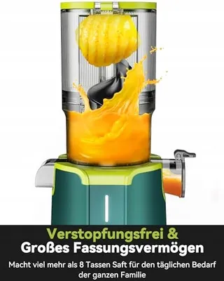 LINKCHEF Slow Juicer Sapcentrifuge 200W 1.2L BPA-Vrij — miniatuur 5