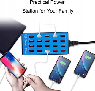 BALABAXER Laadstation 20 Poorten 100W 20A Voor Apparaten — miniatuur 5