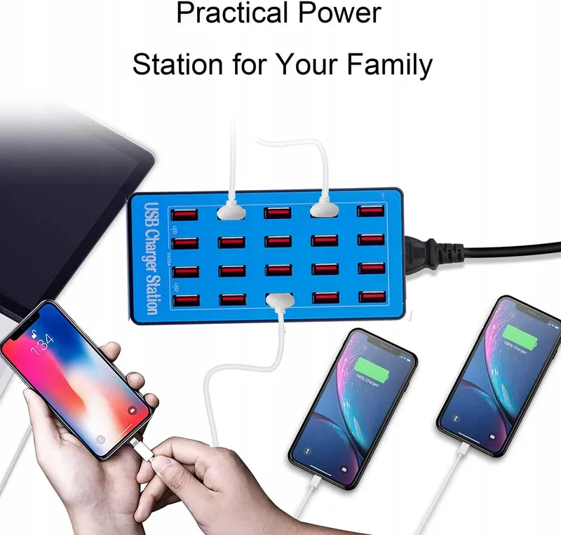 BALABAXER Laadstation 20 Poorten 100W 20A Voor Apparaten — foto 5