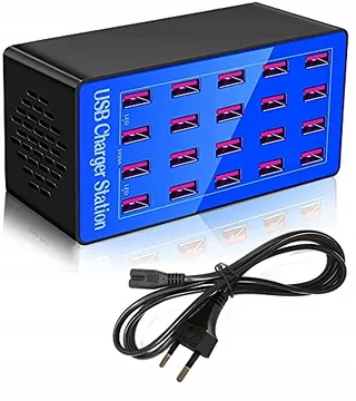 BALABAXER Laadstation 20 Poorten 100W 20A Voor Apparaten — miniatuur 1