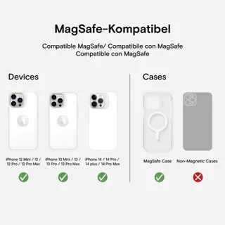 MOFT Magnetische Leren Kaarthouder Standaard Grijs — miniatuur 7