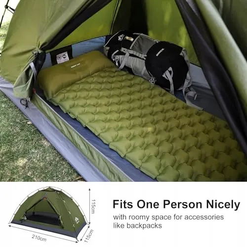 NIGHT CAT Tent 1 Persoon Waterdicht Licht Snel Opzetten — foto 4