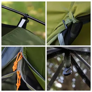 NIGHT CAT Tent 1 Persoon Waterdicht Licht Snel Opzetten — miniatuur 7