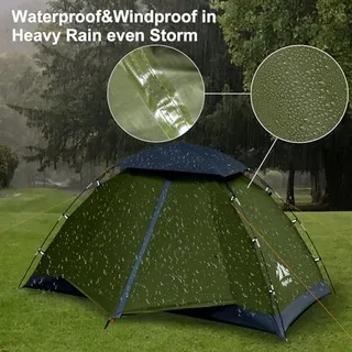 NIGHT CAT Tent 1 Persoon Waterdicht Licht Snel Opzetten — miniatuur 5