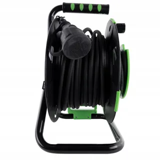 REV Kabelhaspel EX 25m Buiten IP44 3000W Groen — miniatuur 5
