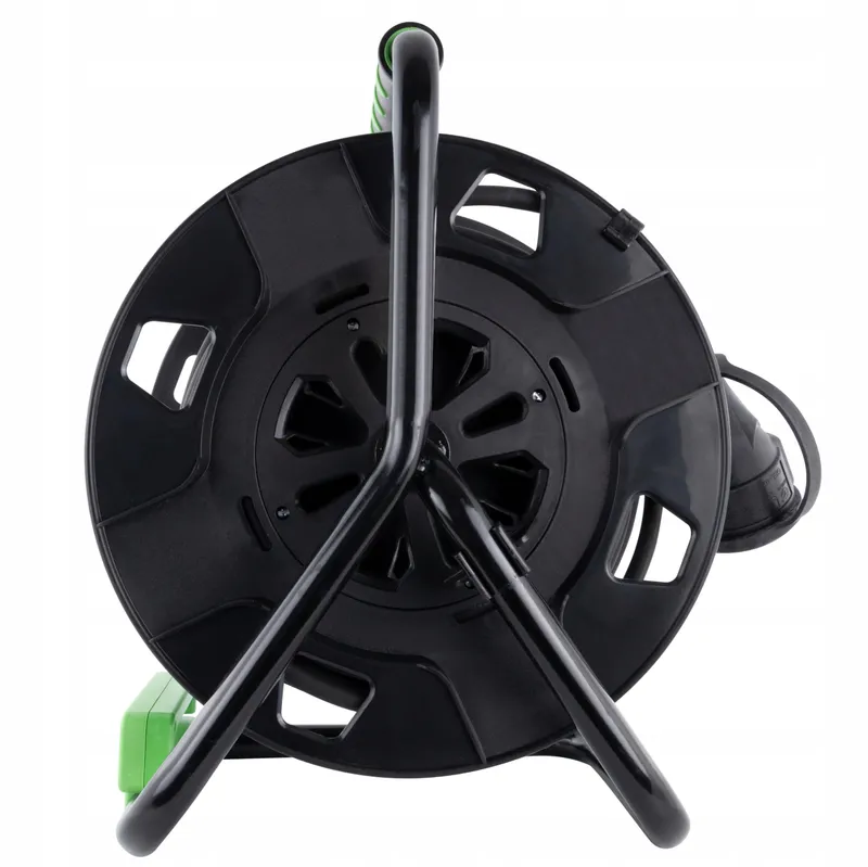REV Kabelhaspel EX 25m Buiten IP44 3000W Groen — foto 6