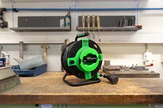 REV Kabelhaspel EX 25m Buiten IP44 3000W Groen — miniatuur 7