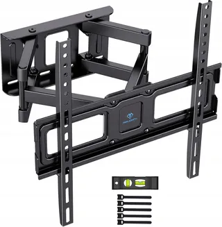 PERLESMITH TV Muurbeugel Draaibaar 26-65 Inch 45kg VESA 400x400