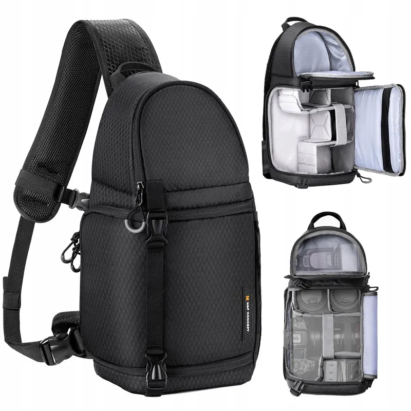 K&F KONZEPT Camera Schoudertas Crossbody DSLR Fotografie — foto 1