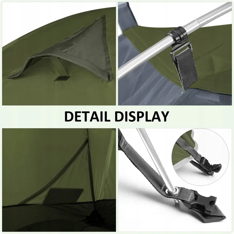 BESSPORT Tent 1 Persoon Ultralicht Waterdicht Camping — foto 5
