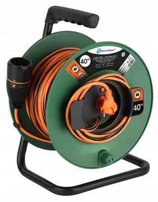 ELECTRALINE Kabelhaspel 40M 2x1,5 Electralock Vergrendeling — miniatuur 1