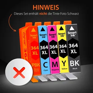 SMART INK Inktset HP 364XL 10 Stuks Photosmart OfficeJet — miniatuur 2