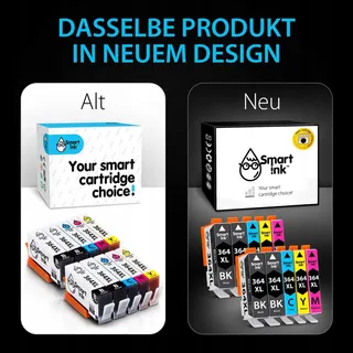 SMART INK Inktset HP 364XL 10 Stuks Photosmart OfficeJet — miniatuur 7