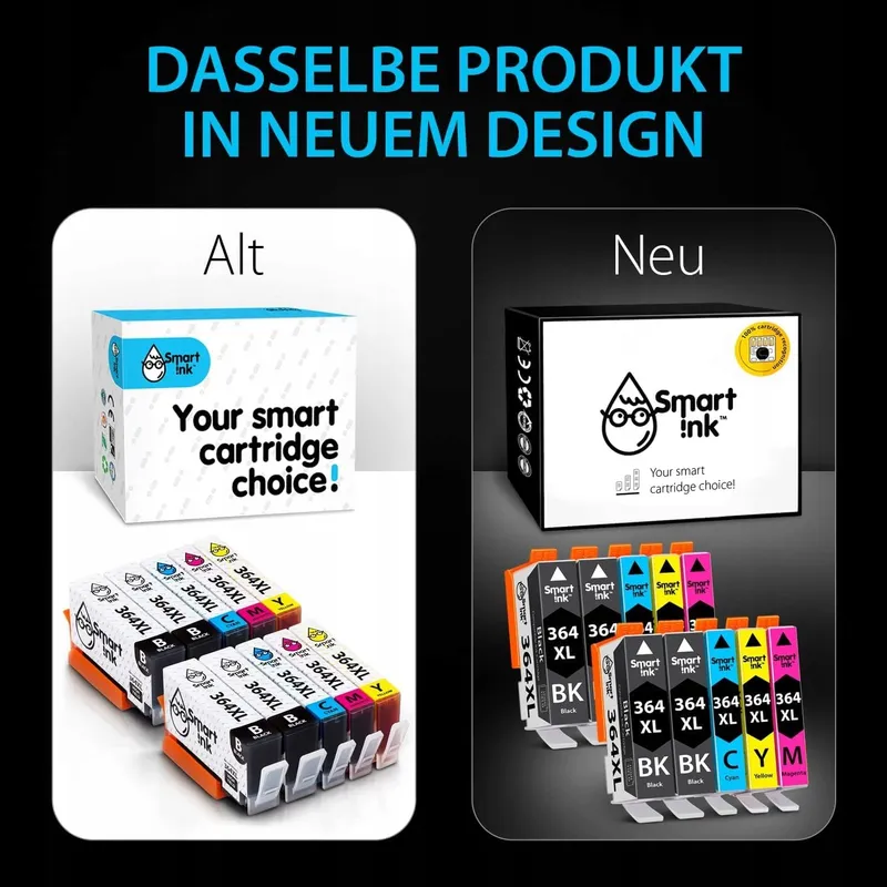SMART INK Inktset HP 364XL 10 Stuks Photosmart OfficeJet — foto 7