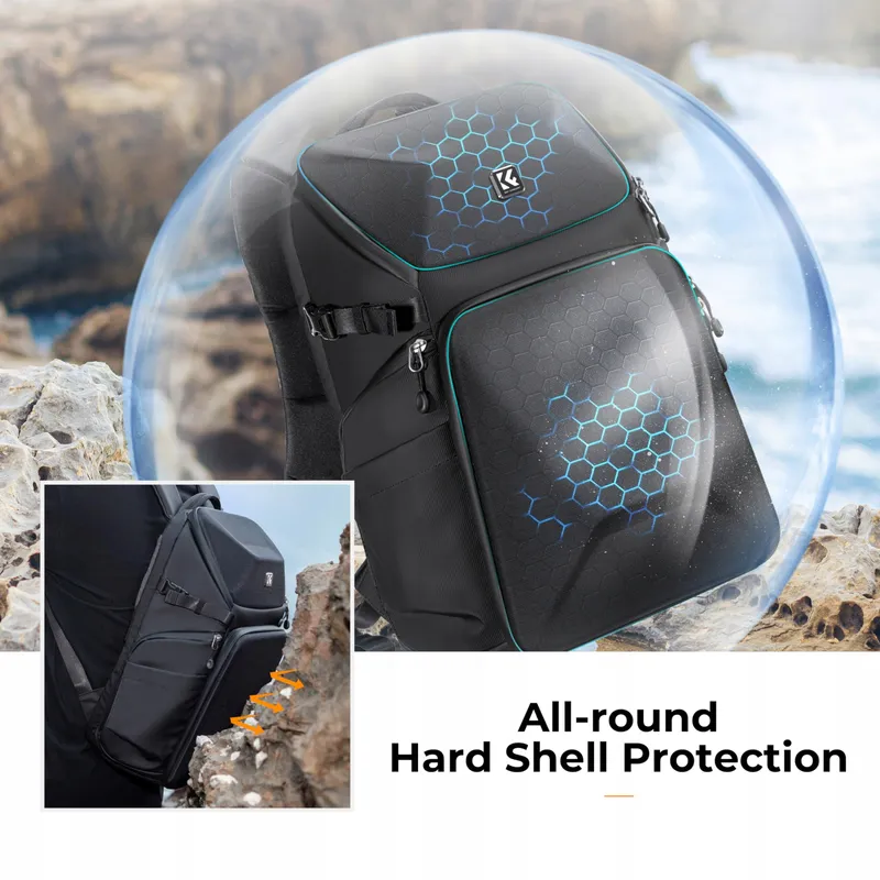 K&F CONCEPT Camerarugzak Waterdicht Multifunctioneel 20L DSLR — foto 2