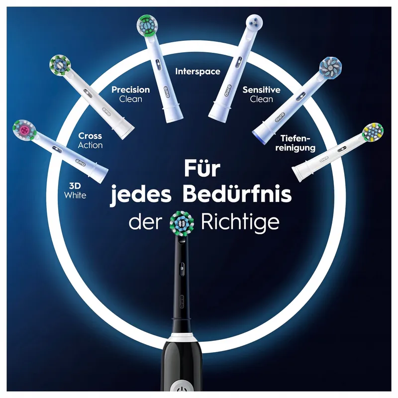 ORAL-B Pro Series 1 Plus Elektrische Tandenborstel 3 Opzetborstels Zwart — foto 7
