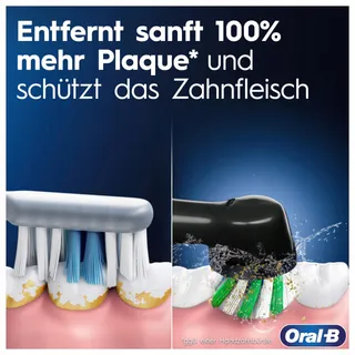 ORAL-B Pro Series 1 Plus Elektrische Tandenborstel 3 Opzetborstels Zwart — miniatuur 4